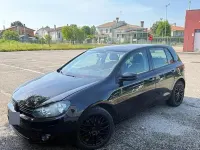 Usata VW Golf VI 110 CV (80 kW) 2009 Nero Utilitaria