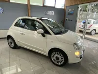 Usata Fiat 500 Lounge 69 CV (50 kW) 2009 Bianco Cabrio