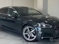 Usata Audi A5 S-Line 190 CV (139 kW) 2017 Grigio Coupé