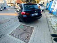 Usata BMW 525 Sport Line 218 CV (160 kW) 2016 Blu Station wagon
