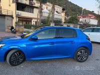 Usata Peugeot 208 110 CV (80 kW) 2021 Blu Utilitaria