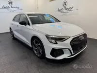 Usata Audi A3 S-Line 150 CV (110 kW) 2021 Bianco Berlina