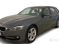 Usata BMW 318 Sport Line 150 CV (110 kW) 2015 Grigio Station wagon