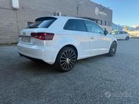 Usata Audi A3 Ambiente 110 CV (80 kW) 2015 Bianco Berlina