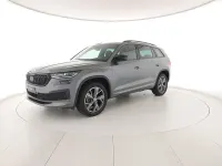 Usata Skoda Kodiaq SportLine 150 CV (110 kW) 2021 Grigio graphite metallizzato SUV