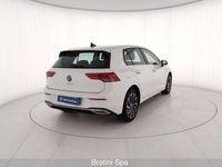 Usata VW Golf VIII Style 131 CV (96 kW) 2021 Bianco pastello Berlina