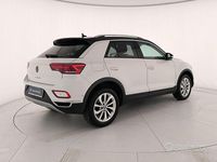 Usata VW T-Roc Style 150 CV (110 kW) 2023 Pure white nero SUV