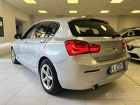 Usata BMW 116 Sport Line 116 CV (85 kW) 2017 Grigio Utilitaria