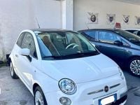 Usata Fiat 500 Lounge 69 CV (50 kW) 2009 Bianco Cabrio