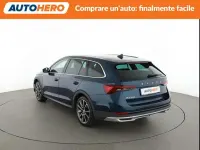 Usata Skoda Octavia Scout 4x4 200 CV (147 kW) 2021 Blu Station wagon