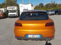 Usata Porsche Macan 250 CV (183 kW) 2017 Arancione SUV