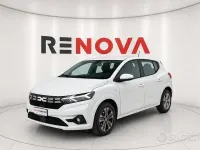 Usata Dacia Sandero Expression 101 CV (74 kW) 2023 Bianco Utilitaria