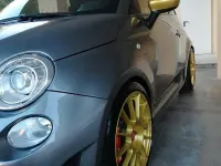 Usata Abarth 500C 145 CV (106 kW) 2011 Grigio Cabrio