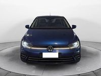 Usata VW Polo R-line 95 CV (69 kW) 2023 Blu Utilitaria