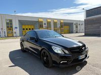 Usata Mercedes E250 AMG 201 CV (147 kW) 2010 Nero Coupé