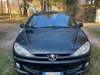 Usata Peugeot 206 2003 Nero Cabrio