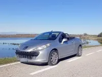 Usata Peugeot 207 CC 120 CV (88 kW) 2010 Grigio Cabrio