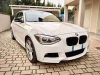 Usata BMW 114 M Sport 95 CV (69 kW) 2015 Bianco Utilitaria