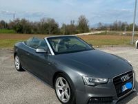 Usata Audi A5 Cabriolet S-Line 177 CV (130 kW) 2014 Grigio Cabrio