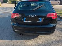 Usata Audi A3 150 CV (110 kW) 2008 Nero Utilitaria