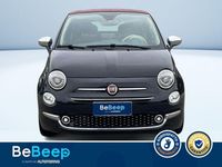 Usata Fiat 500C Lounge 105 CV (77 kW) 2015 Nero metallizzato Cabrio