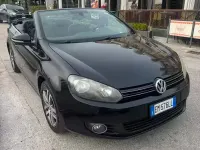 Usata VW Golf Cabriolet 105 CV (77 kW) 2012 Nero Cabrio