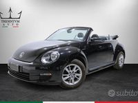 Usata VW Beetle Cabriolet Design 105 CV (77 kW) 2016 Nero Cabrio