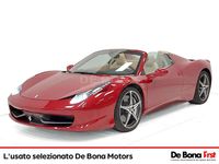 Usata Ferrari 458 570 CV (419 kW) 2015 Rosso Cabrio