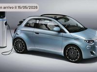 Nuova Fiat 500e La Prima 42 kW (58 CV) 2026 Argento Cabrio