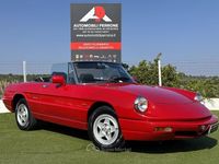 Usata Alfa Romeo Spider 106 CV (77 kW) 1992 Rosso Cabrio