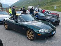 Usata Mazda MX5 110 CV (80 kW) 2001 Verde Cabrio