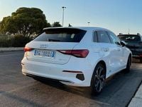 Usata Audi A3 Advanced 150 CV (110 kW) 2022 Bianco Berlina