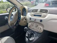 Usata Fiat 500 Lounge 95 CV (69 kW) 2011 Bianco Utilitaria