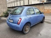 Usata Nissan Micra Acenta 65 CV (47 kW) 2003 Azzurro pastello Utilitaria
