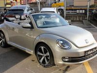 Usata VW Beetle Cabriolet 160 CV (117 kW) 2014 Marrone Cabrio