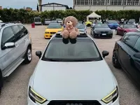Usata Audi A3 150 CV (110 kW) 2020 Bianco Berlina
