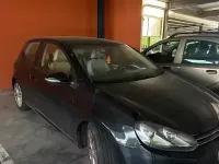 Usata VW Golf VI 122 CV (89 kW) 2008 Nero Utilitaria