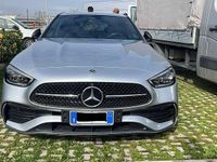 Usata Mercedes C220 Premium Plus 200 CV (147 kW) 2022 Argento Berlina