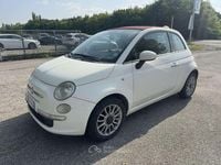 Usata Fiat 500C Lounge 95 CV (69 kW) 2009 Bianco Cabrio