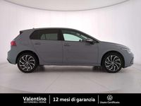 Usata VW Golf VIII Life 110 CV (80 kW) 2021 Grigio Utilitaria