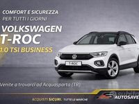Usata VW T-Roc Business 110 CV (80 kW) 2021 Bianco SUV