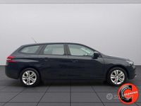 Usata Peugeot 308 131 CV (96 kW) 2019 Grigio scuro metallizzato Station wagon
