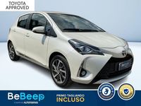 Usata Toyota Yaris Lounge 111 CV (81 kW) 2018 Bianco pastello Utilitaria