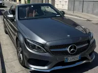 Usata Mercedes C220 Executive 170 CV (125 kW) 2017 Grigio Cabrio
