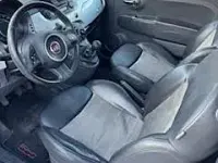 Usata Fiat 500 75 CV (55 kW) 2009 Grigio Cabrio