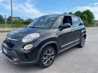 Usata Fiat 500L Trekking 85 CV (62 kW) 2013 Grigio Monovolume