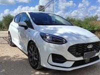 Usata Ford Fiesta ST-Line 125 CV (91 kW) 2022 Bianco Utilitaria