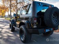 Usata Jeep Wrangler Sahara 200 CV (147 kW) 2011 Nero SUV