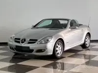 Usata Mercedes SLK200 163 CV (119 kW) 2006 Grigio Cabrio