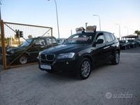 Usata BMW X3 184 CV (135 kW) 2012 Nero SUV